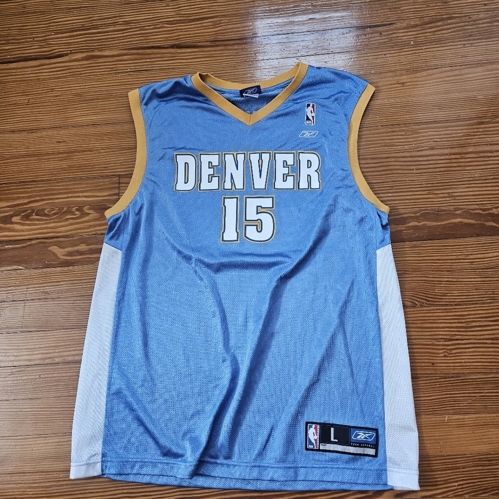 Denver Nuggets Baby Blue Jersey Throwback